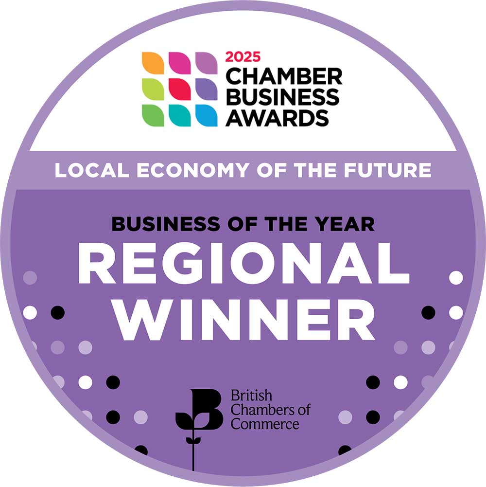 Regional Winner stamp for Local Economy of the Future