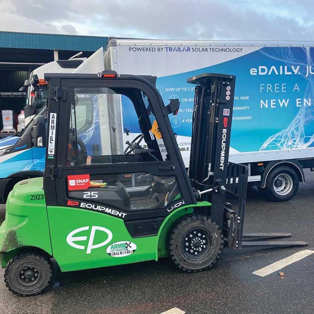 remanufactured electric forklift